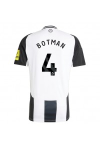 Newcastle United Sven Botman #4 Voetbaltruitje Thuis tenue 2024-25 Korte Mouw